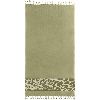 Πετσέτα Θαλάσσης Παρεό Pestemal 90x170 Guy Laroche 24 Khaki