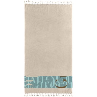 Πετσέτα Θαλάσσης Παρεό Pestemal 90x170 Guy Laroche 25 Beige