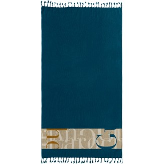 Πετσέτα Θαλάσσης Παρεό Pestemal 90x170 Guy Laroche 25 Marine