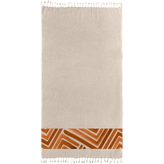 Πετσέτα Θαλάσσης Παρεό Pestemal 90x170 Guy Laroche 19 Beige