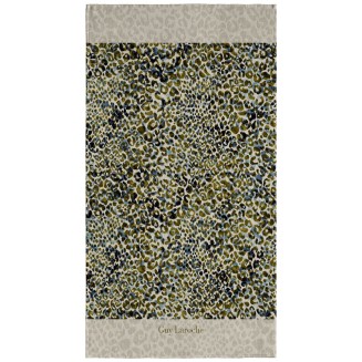 Πετσέτα Θαλάσσης  100x175 Guy Laroche Velour Printed 2301 Olive