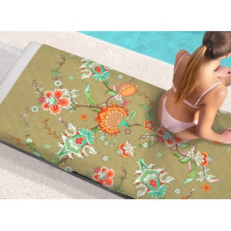Πετσέτα Θαλάσσης  100x175 Guy Laroche Velour Printed 2401/02