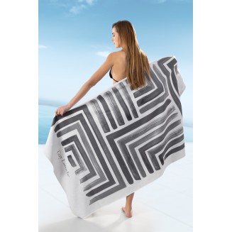 Πετσέτα Θαλάσσης  100x175 Guy Laroche Velour Printed 2404/01