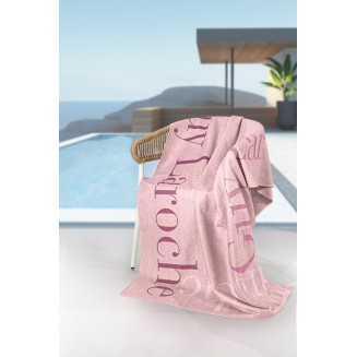 Πετσέτα Θαλάσσης  100x175 Guy Laroche Velour Printed 2501/03