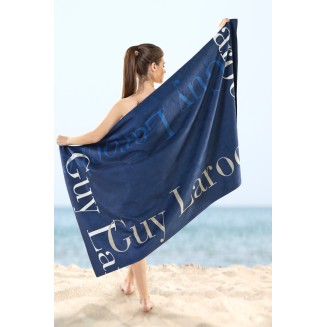 Πετσέτα Θαλάσσης  100x175 Guy Laroche Velour Printed 2501/05