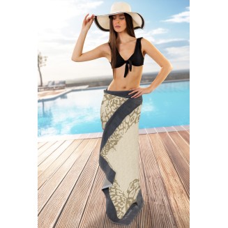 Πετσέτα Θαλάσσης  100x175 Guy Laroche Velour Printed 2503/02