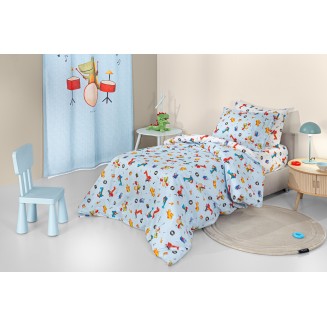 Σεντόνια Σετ Παιδικά 165x250 Guy Laroche Band Sky