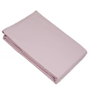 Κουβέρτα Πικέ Μονή 170x245 Le Blanc Pink