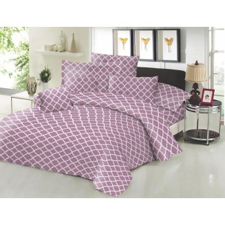 Σεντόνι Μεμονωμένο Διπλό 200x240 Κόμβος Cotton Line New Printed Montana Rotten Apple