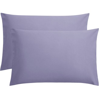 Μαξιλαροθήκες Σετ 2 Τεμαχίων 50x70 Le Blanc Μονόχρωμες Levanda