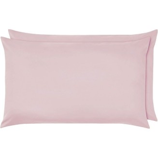 Μαξιλαροθήκες Σετ 2 Τεμαχίων 50x70 Le Blanc Μονόχρωμες Lilac