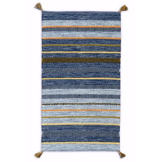 Πατάκι Βαμβακερό 070x140 Kouliscarpets Mykonos Multi