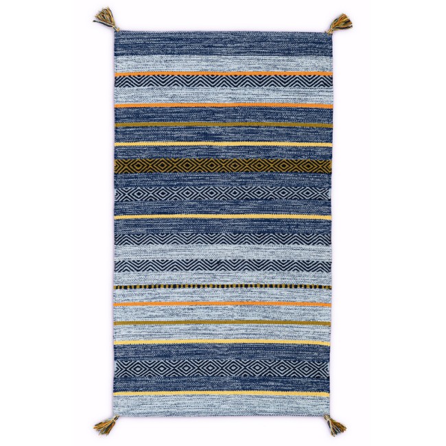 Χαλί Βαμβακερό Mykonos Multi 070X200 KoulisCarpets