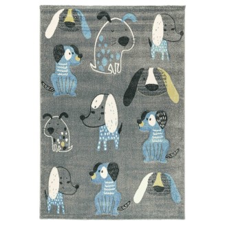 Χαλί Παιδικό 165x230 Kouliscarpets Kids 8320A Blue