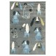 Παιδικό Χαλί Kids 8320A Blue 70X150  KoulisCarpets