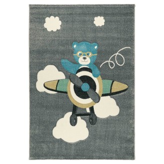 Χαλί Παιδικό 70x150 Kouliscarpets Kids 8340A Blue