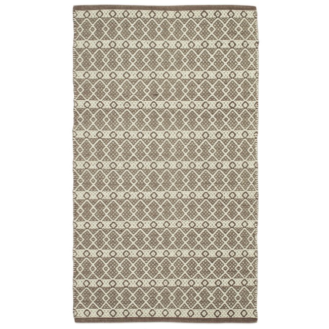 Ταπέτο Βαμβακερό Santorini Brown 070X200 KoulisCarpets