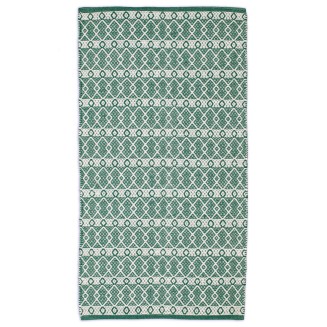 Πατάκι Βαμβακερό 070x140 Kouliscarpets Santorini Mint