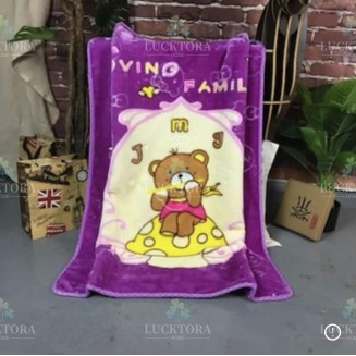 Κουβέρτα Παιδική Κούνιας 100x130 Lucktora -6