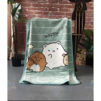 Κουβέρτα Παιδική Κούνιας 100x130 Lucktora -1