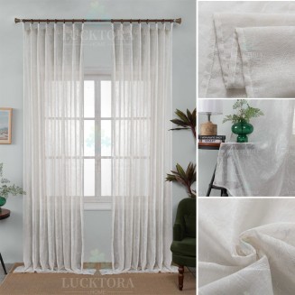Κουρτίνα Με Τρέσσα 270x300CΜ Lucktora 6041 14 Μπέζ