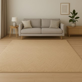 Χαλί  Ύφανση Ζακάρ με Κυματιστό Σχέδιο - 160X230CM -13 Lucktora