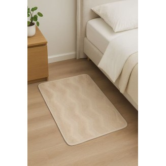 Πατάκι Ύφανση Ζακάρ με Κυματιστό Σχέδιο - 50Χ80 -1 Lucktora Πατάκι Ύφανση Ζακάρ με Κυματιστό Σχέδιο - 50Χ80 -1 Lucktora