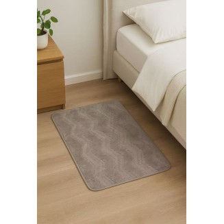 Πατάκι Ύφανση Ζακάρ με Κυματιστό Σχέδιο - 50Χ80 -4 Lucktora Πατάκι Ύφανση Ζακάρ με Κυματιστό Σχέδιο - 50Χ80 -4 Lucktora