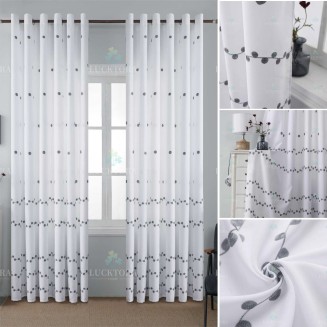 Κουρτίνα Με Κρίκους 270X270cm Lucktora A6014-3 Σκουρο Γκρι