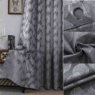 Κουρτίνα Με Κρίκους 280X260CM Lucktora A6047 11 Γκρί