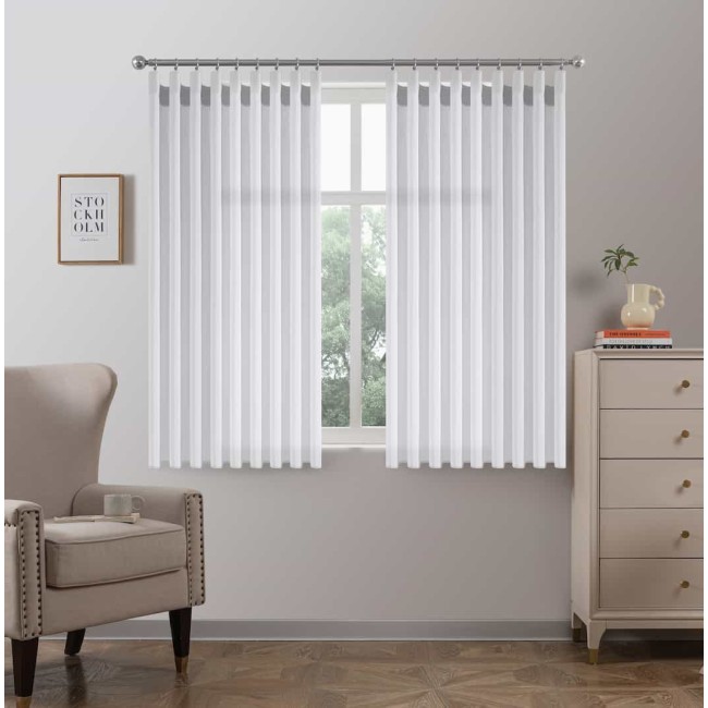 K6030-1 Λευκό- Με Τρέσα -200x150CΜ