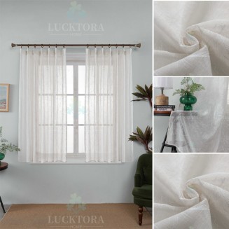 Κουρτίνα Με Τρέσσα 200x150CΜ Lucktora K6041 14 Μπέζ