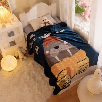 Κουβέρτα Κούνιας 110x140 Lucktora -2