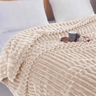 Κουβέρτα Fleece-Ριγέ -7 160X220CM Lucktora