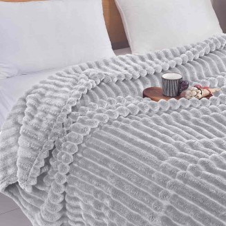 Κουβέρτα Fleece-Ριγέ -6 160X220CM Lucktora
