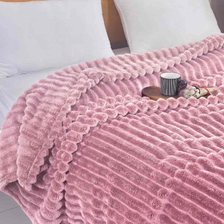 Κουβέρτα Fleece-Ριγέ -9 160X220CM Lucktora