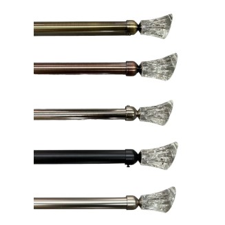 Κουρτινόξυλο Φ28Mm Μονό 120-210Cm - Sjsb Ασημι Ματ Πτυσσόμενο Lucktora Κουρτινόξυλο Φ28Mm Μονό 120-210Cm - Sjsb Ασημι Ματ Πτυσσόμενο Lucktora