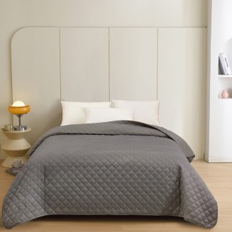 Κουβερλί Γίγας 260x240 Melinen Tosca Dark Grey