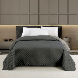 Κουβερλί Μονό 160x240 Melinen Renzo Anthracite-Grey
