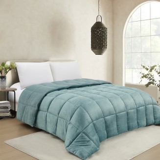 Κουβερτοπάπλωμα Υπέρδιπλο 220x240 Melinen Shelby Sky