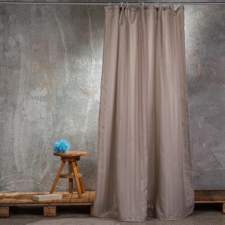 Κουρτίνα Μπάνιου 180x180 Melinen Jacquard Grey