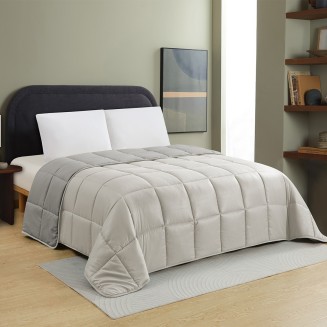 Πάπλωμα Μονό 160x220 Melinen Brooklyn Silver-Grey