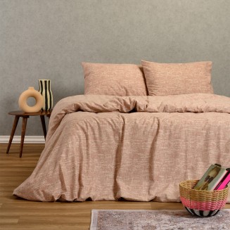 Παπλωματοθήκη Φανελένια Υπέρδιπλη 225x245 Melinen Farrel Apple