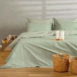 Παπλωματοθήκη Μονή 165x245 Melinen Ultra Line Chantal Aqua