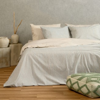 Παπλωματοθήκη Μονή 165x245 Melinen Casual Line Nika Light Blue