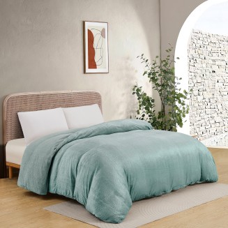 Παπλωματοθήκη Μονή 165x225 Melinen Shelby Sky