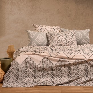Παπλωματοθήκη Υπέρδιπλη 225x245 Melinen Casual Line Barrio Grey