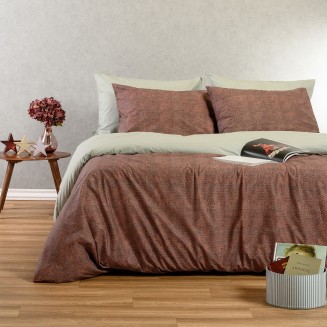 Παπλωματοθήκη Υπέρδιπλη 225x245 Melinen Ultra Line Luca Bordeaux