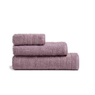 Πετσέτα Προσώπου 50x90 Melinen Fresca Grey-Lilac