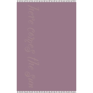 Πετσέτα Θαλάσσης 86x160 Melinen Beatles Plum